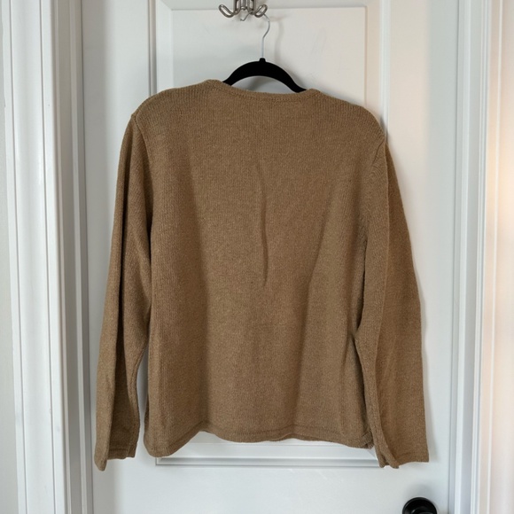 CROFT & BARROW | Fall Leaf Applique Sweater - Picture 4 of 4